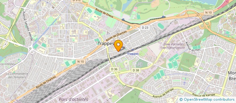 localisation de l'entreprise MG CONSULTING à TRAPPES