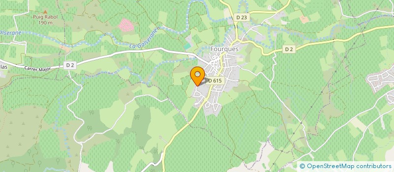 localisation de l'entreprise MG COORDINATION à FOURQUES