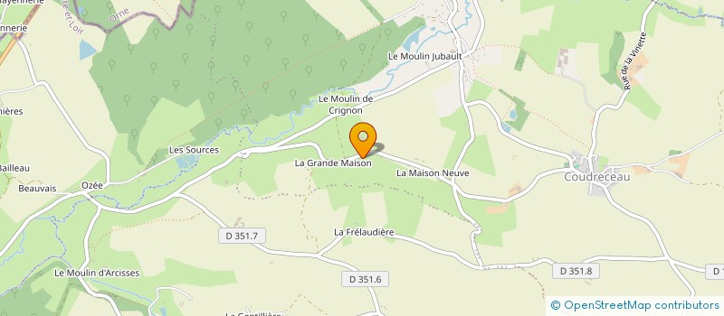 localisation de l'entreprise MG COUVERTURE à ARCISSES