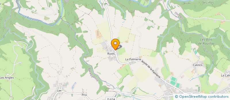 localisation de l'entreprise MG CREATION HABITAT à LUC-LA-PRIMAUBE