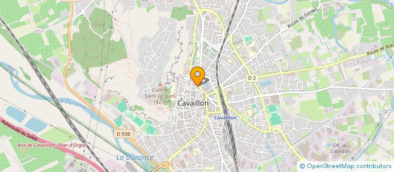 localisation de l'entreprise MG & D à CAVAILLON