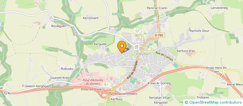 localisation de l'entreprise MG DECO BREIZH  PLEYBEN