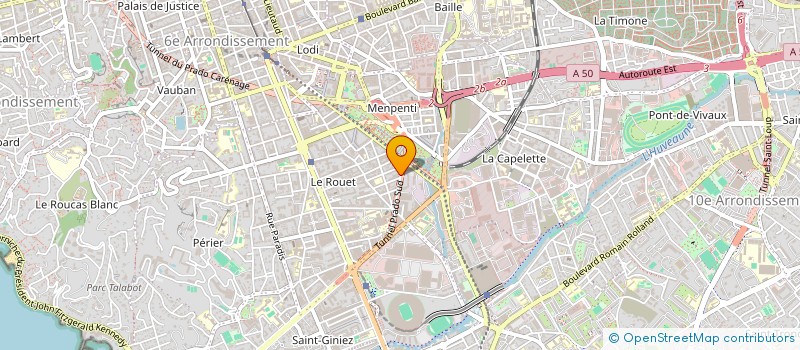 localisation de l'entreprise MG DECOR à MARSEILLE