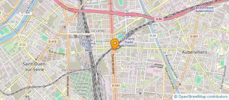 localisation de l'entreprise MG DELPINO à SAINT-DENIS