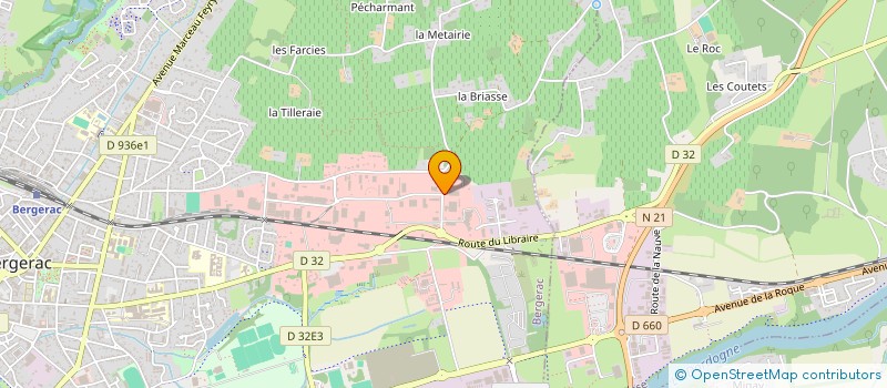 localisation de l'entreprise MG DEVELOPPEMEENT à BERGERAC