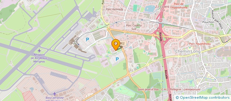 localisation de l'entreprise MG DEVELOPPEMENT  MERIGNAC