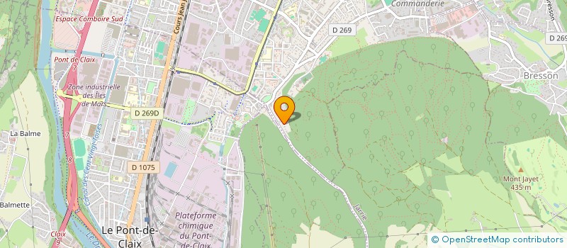 localisation de l'entreprise MG DEVELOPPEMENT à ECHIROLLES