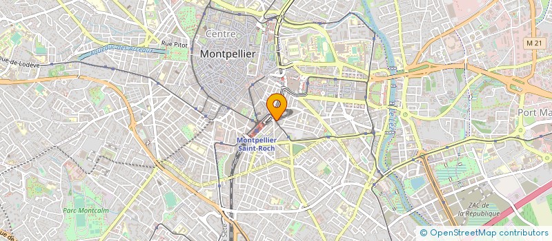 localisation de l'entreprise MG DIFFUSION à MONTPELLIER