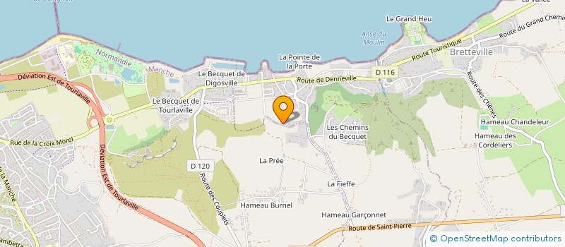 localisation de l'entreprise MG DIFFUSION  DIGOSVILLE