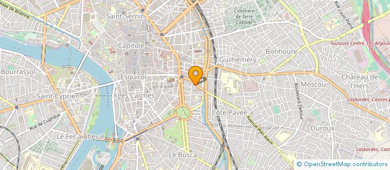 localisation de l'entreprise MG DISTRIBUTION  TOULOUSE