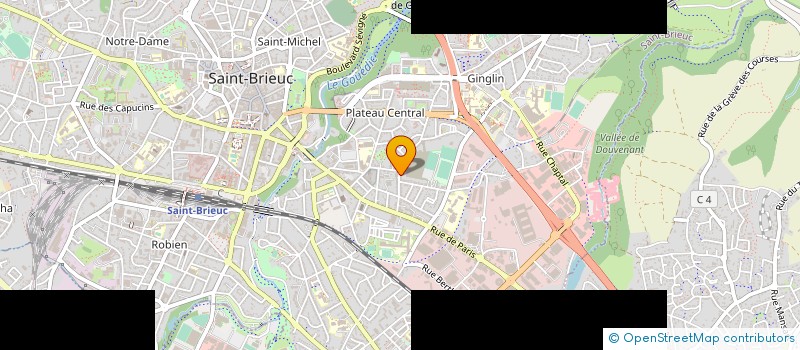 localisation de l'entreprise MG DPC 22 à SAINT-BRIEUC