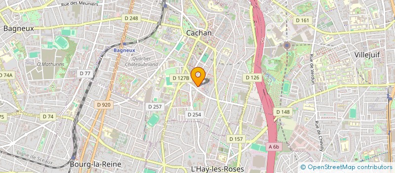 localisation de l'entreprise MG DRIVE  SARCELLES