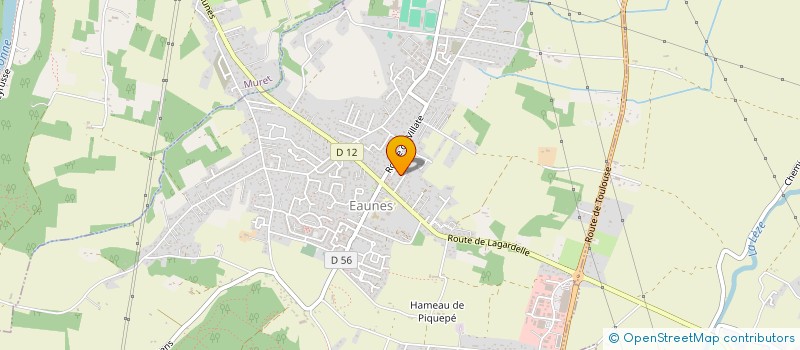 localisation de l'entreprise MG EAUNES  EAUNES