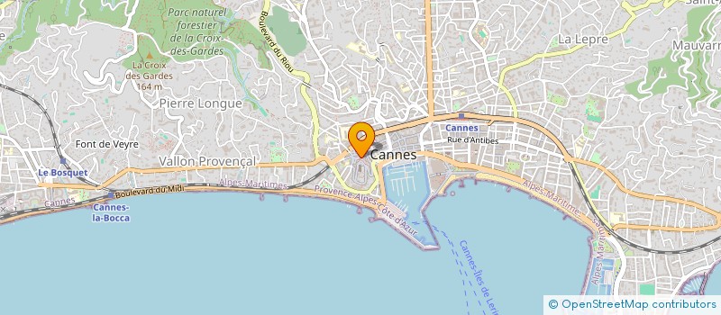 localisation de l'entreprise MG/ELEC RESEAUX à NICE