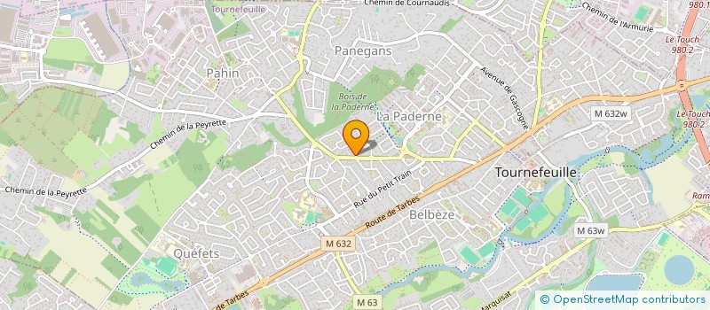 localisation de l'entreprise MG ENERGIE à TOURNEFEUILLE