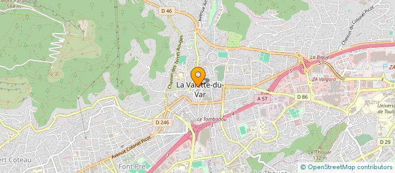 localisation de l'entreprise MG ESPRIT SUSHI à LA VALETTE-DU-VAR