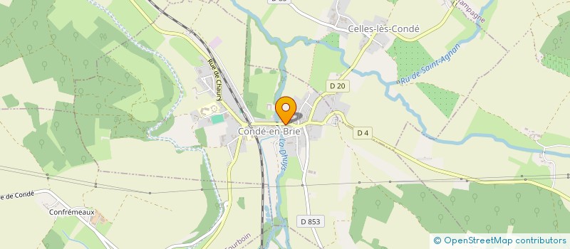 localisation de l'entreprise MG FAMILLE  CONDE-EN-BRIE