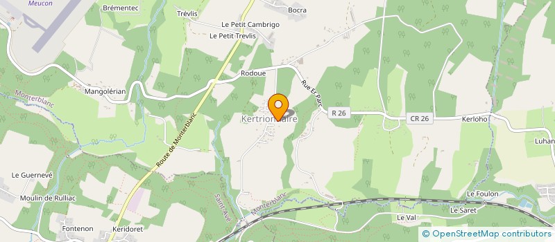 localisation de l'entreprise MG FINANCE ET GESTION  MONTERBLANC