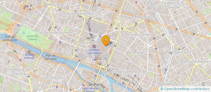 localisation de l'entreprise MG FINANCES  PARIS