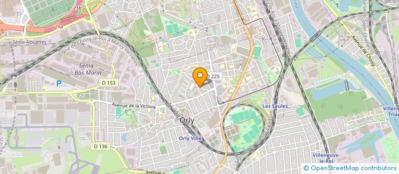 localisation de l'entreprise MG FOOT CONSULTING  ORLY