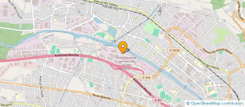 localisation de l'entreprise MG FRANCE à SCIONZIER