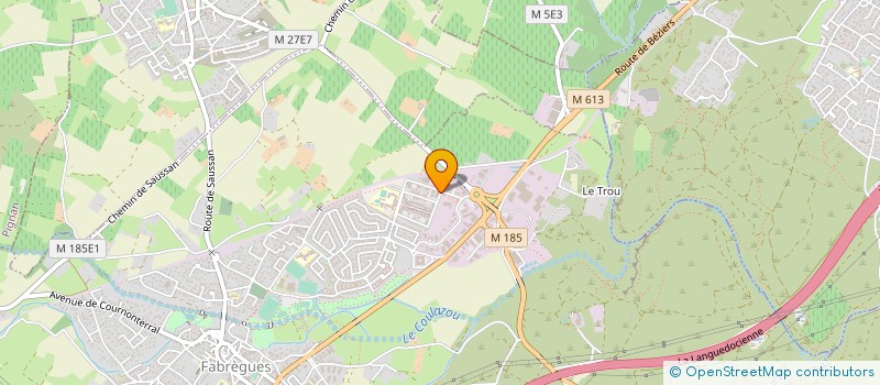 localisation de l'entreprise MG FRANCE DISTRIBUTION à SAINT-JEAN-DE-VEDAS
