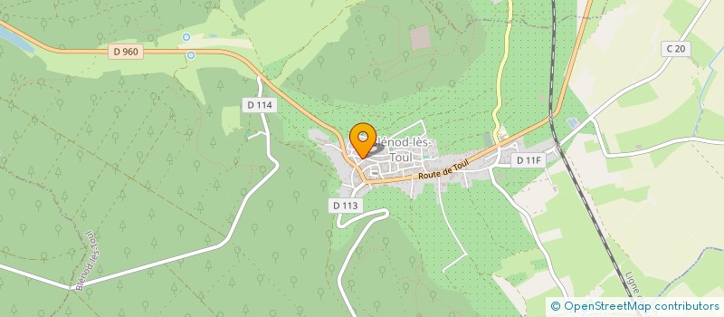 localisation de l'entreprise MG FRANCIS COIFF  BLENOD-LES-TOUL