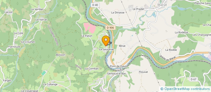 localisation de l'entreprise MG GAUTIER  MARAT