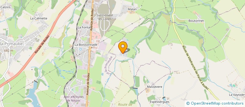 localisation de l'entreprise MG GESTION  FLAVIN