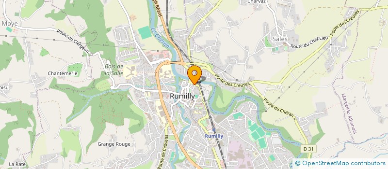 localisation de l'entreprise MG GLOBAL INVEST  RUMILLY