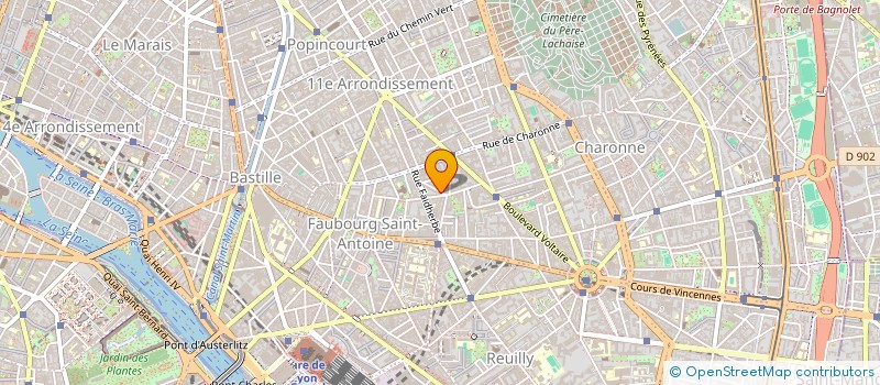 localisation de l'entreprise MG H.ERA  PARIS