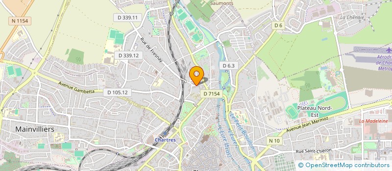 localisation de l'entreprise MG HNP  CHARTRES