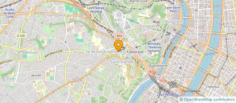 localisation de l'entreprise MG HOLDING à LYON