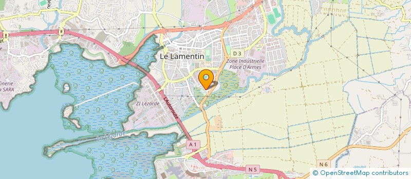 localisation de l'entreprise MG HOLDING  LE LAMENTIN