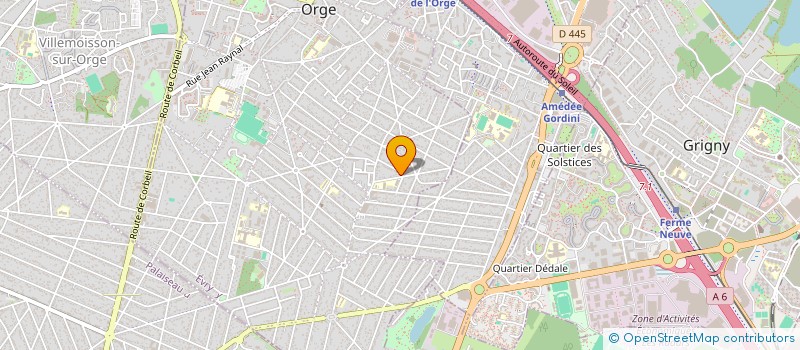 localisation de l'entreprise MG IMMO à MORSANG-SUR-ORGE