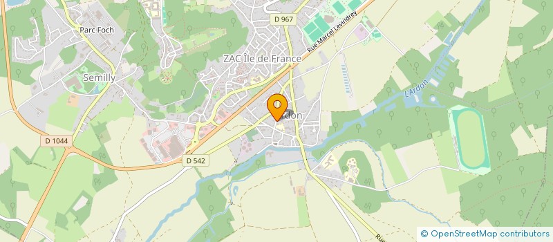 localisation de l'entreprise MG IMMO à LAON