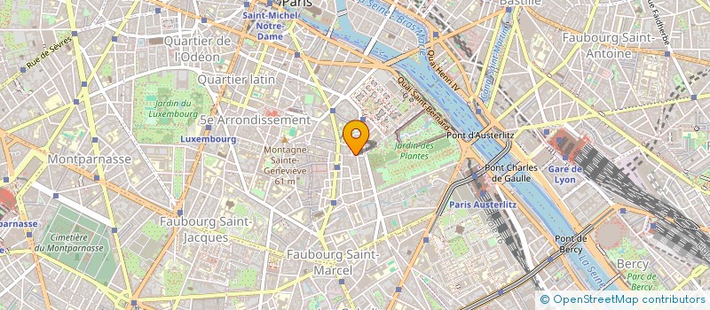 localisation de l'entreprise MG IMMO  PARIS