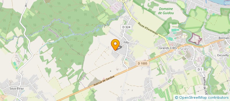 localisation de l'entreprise MG IMMO  SCIEZ