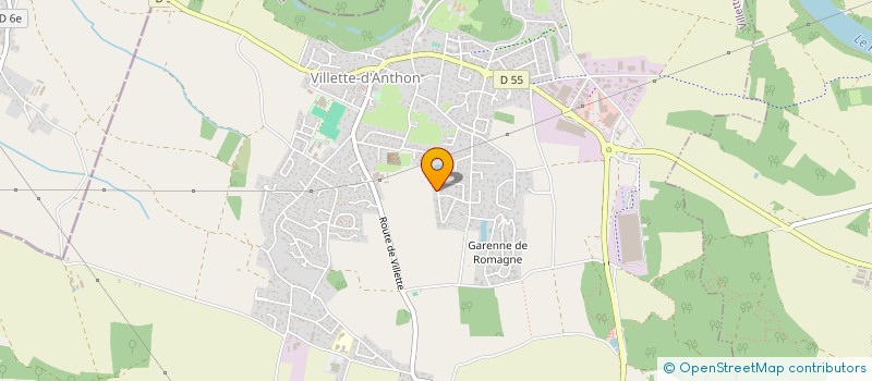 localisation de l'entreprise MG'IMMO  VILLETTE-D'ANTHON