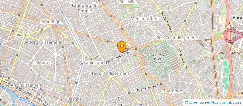 localisation de l'entreprise MG IMMOBILER  PARIS