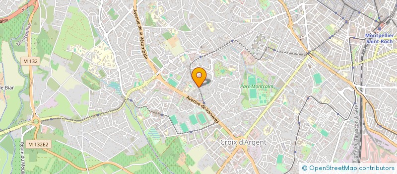 localisation de l'entreprise MG IMMOBILIER  MONTPELLIER