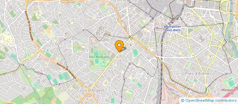 localisation de l'entreprise MG IMMOBILIER  MONTPELLIER