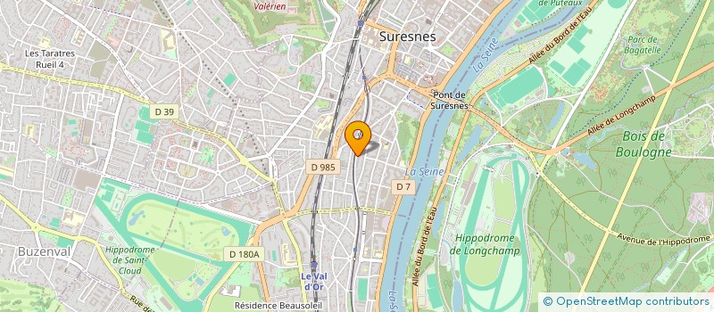 localisation de l'entreprise MG IMMOBILIER à SURESNES