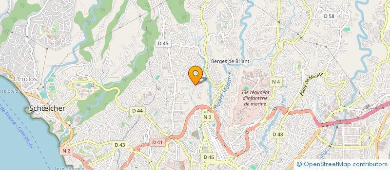 localisation de l'entreprise MG IMMOBILIER  FORT-DE-FRANCE