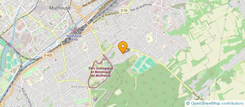 localisation de l'entreprise MG IMMOBILIER  RIEDISHEIM