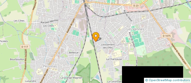 localisation de l'entreprise MG IMMOBILIER LYON à BOURG-EN-BRESSE