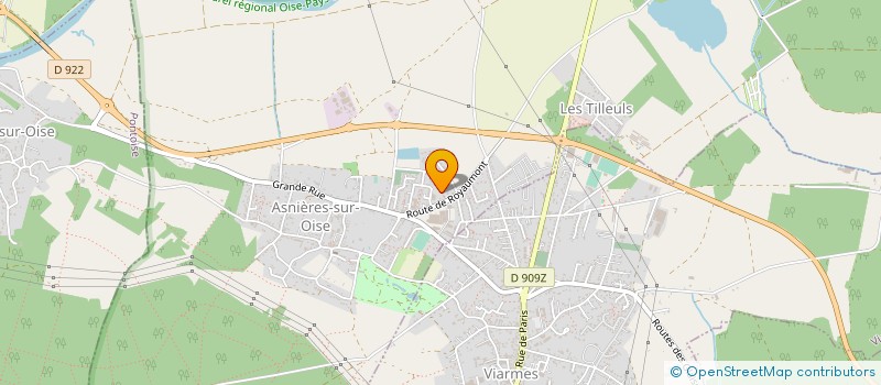 localisation de l'entreprise MG IMPEX  ASNIERES-SUR-OISE