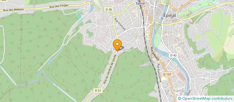 localisation de l'entreprise MG INDUSTRIAL BUSINESS à EPINAL