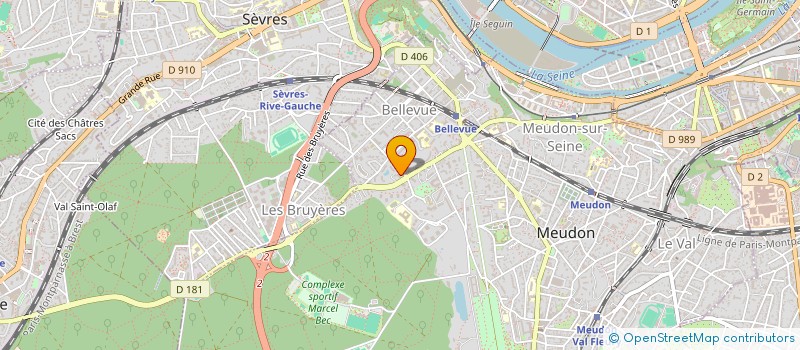 localisation de l'entreprise MG INVEST à MEUDON