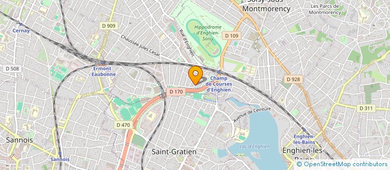 localisation de l'entreprise MG INVEST à EAUBONNE